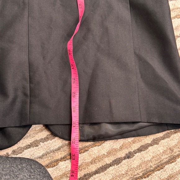 Caravelli Italy Classic Design Black Oxford 2 Piece Suit Jacket & Pants 40L 34W - Picture 15 of 16